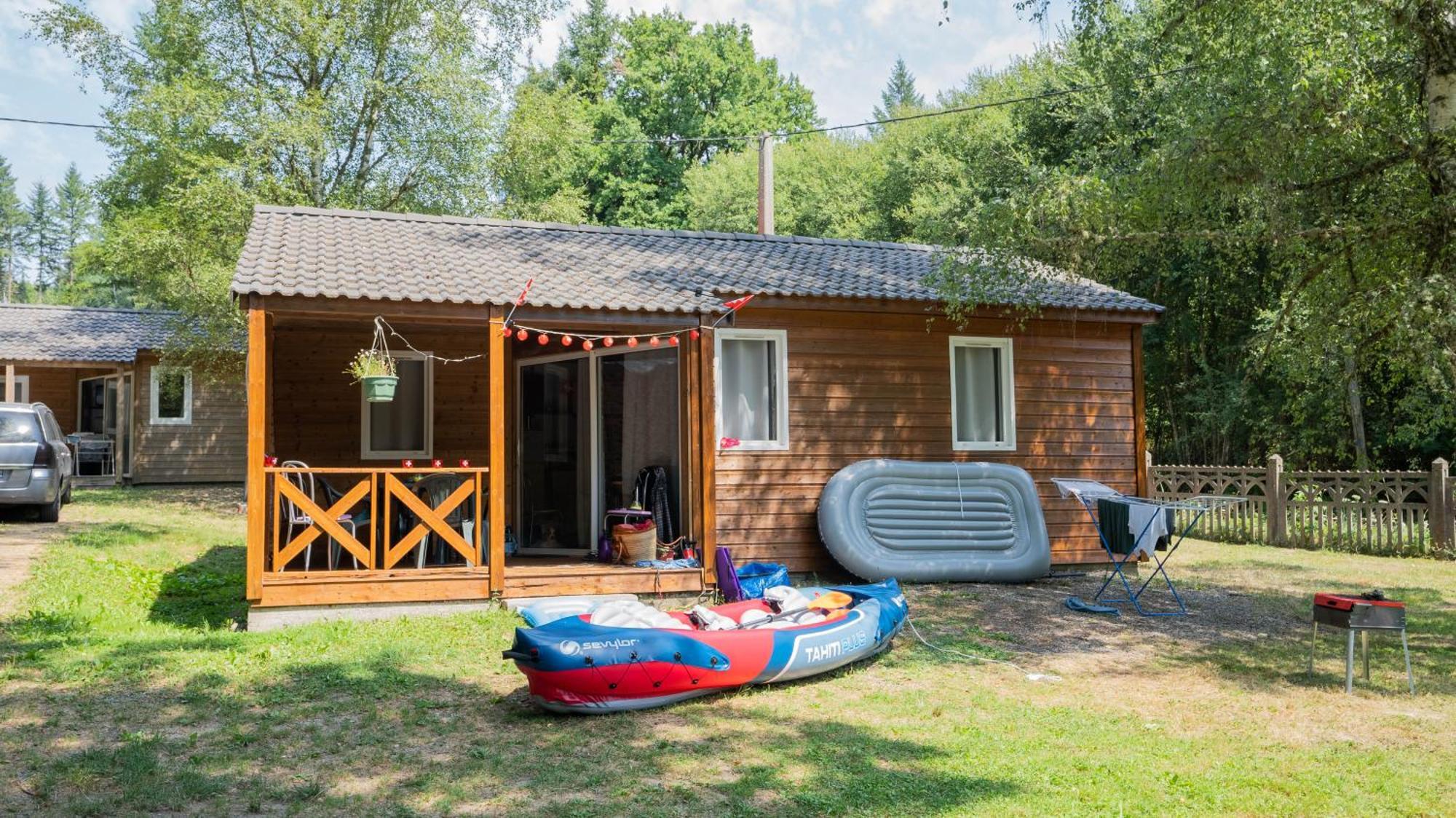 Camping Du Lac Hotel Marcillac-la-Croisille Eksteriør billede